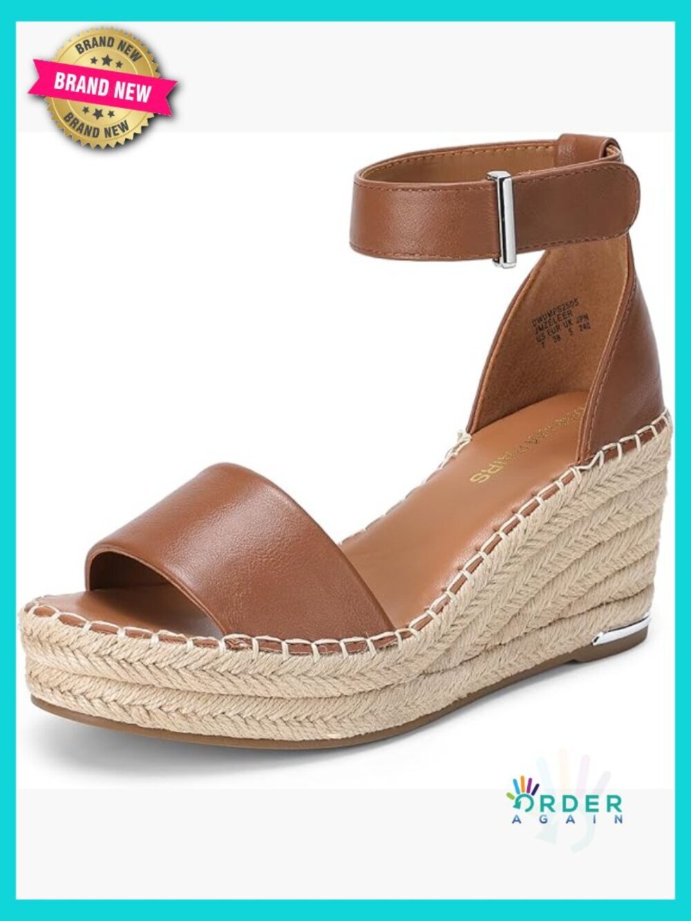 Wedge Sandals Open Toe Espadrilles Ankle Strap Platform Summer Shoes